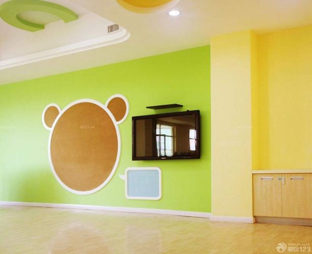 北京幼儿园室内背景墙装修效果图图片大全设计456装修效果图