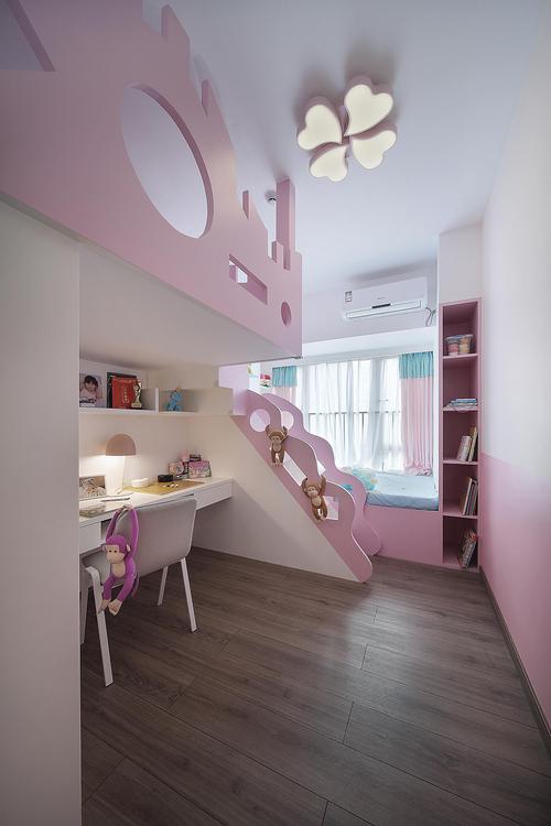 三居室现代风格装修儿童房设计图