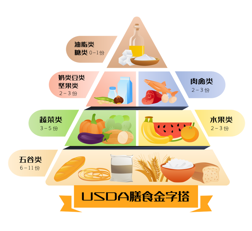 营养膳食金字塔是什么看完这篇你就知道了