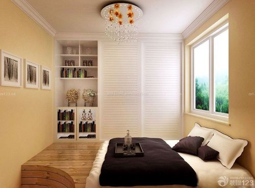 简单时尚日式十平米小卧室榻榻米装修效果图