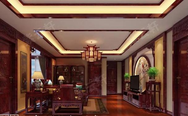 精品大宅中式装修效果分享高贵古典的家居空间华美优雅