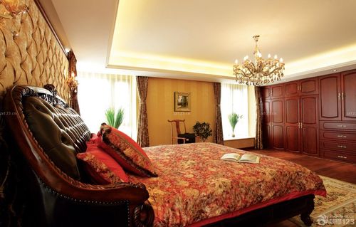 中式婚房12平米卧室装修实景图欣赏设计456装修效果图