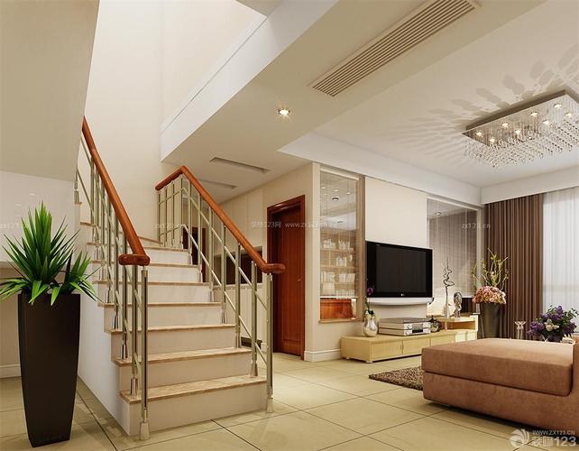 家装现代风格跃层楼梯设计效果图欣赏小户型