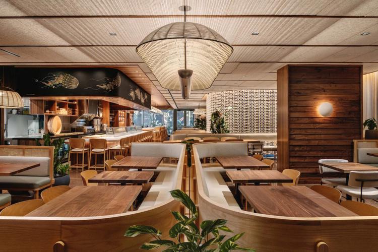 餐厅设计分享丨美国日式寿司店