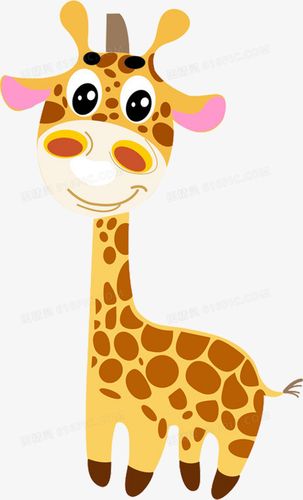 关键词长颈鹿小鹿动物可爱卡通图精灵为您提供卡通长颈鹿免费下载本