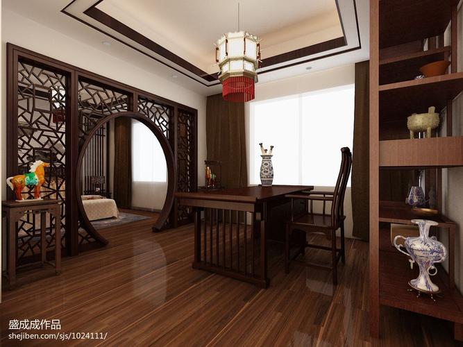 中式红木家具装修效果图
