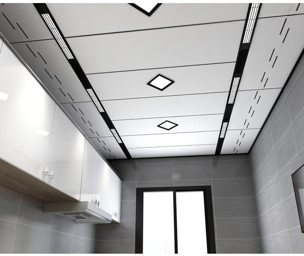 450900集成吊顶大板铝扣厨房卫生间铝扣板阳台天花板蜂窝板效果