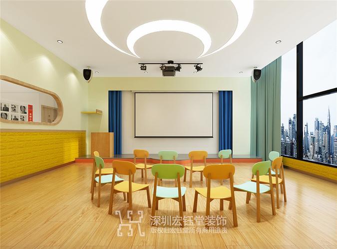 郑州艺学堂知名连锁艺术培训装修效果图
