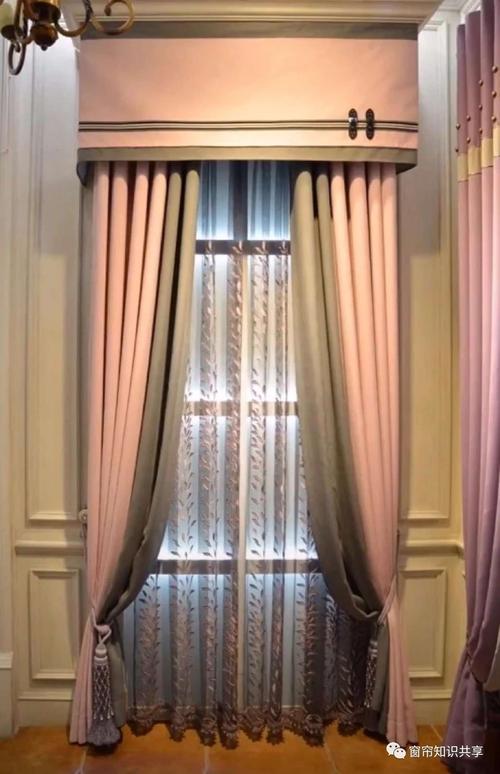 六种客厅窗帘搭配方案款式时尚高端大气