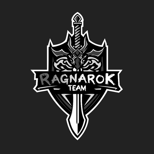 电竞俱乐部ragnarok战队logo设计