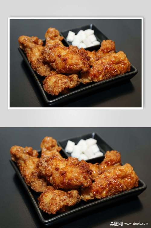 韩式炸鸡美食图片高清精美摄影照片素材