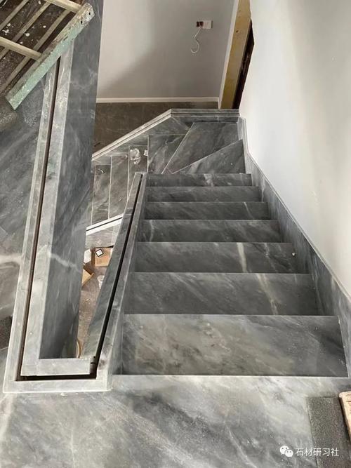 灰色大理石做楼梯效果怎么样