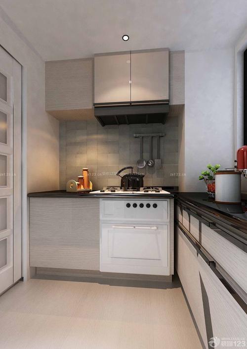 现代70平米小户型室内厨房装修效果图