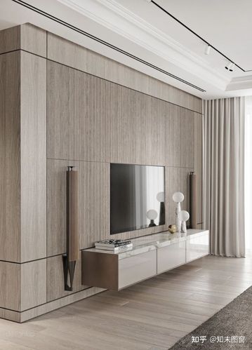 板可以免费出图设计生态竹木纤维木格栅长城板凹凸型客厅电视背景墙