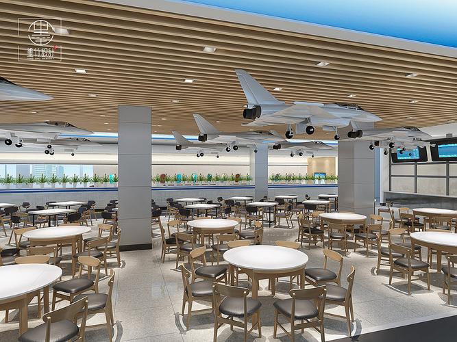 贵阳主题餐厅设计公司西安航空学院大学食堂