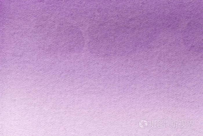抽象艺术背景浅紫色和淡紫色水彩画画布与软紫色梯度