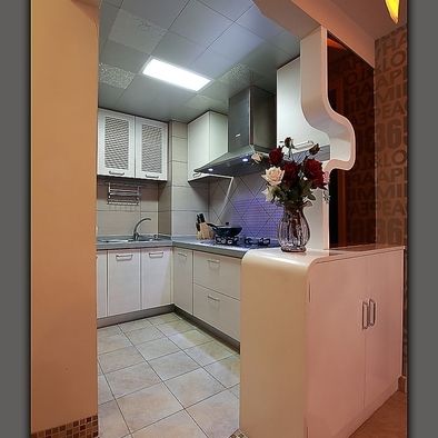 现代风格厨房垭口装修设计效果图