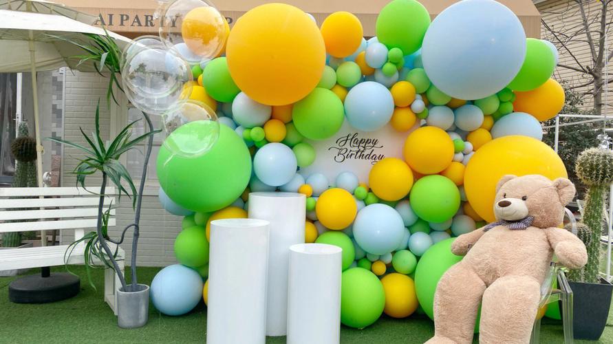 本场景适合宝宝宴生日宴幼儿园小学校活动气球装饰