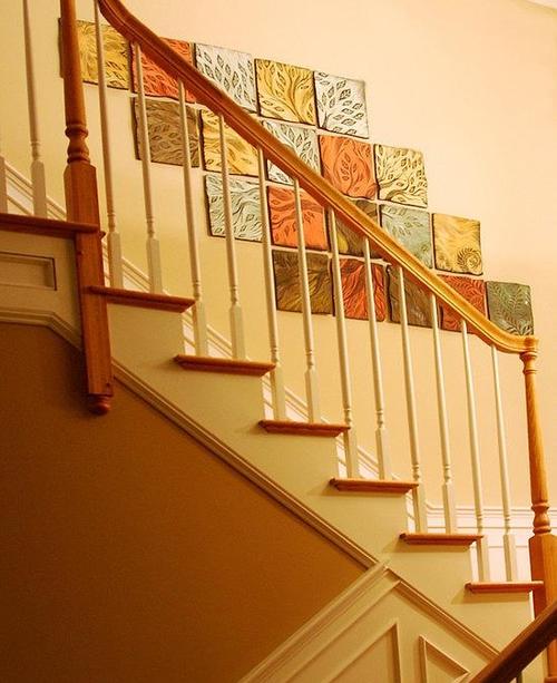 楼梯间装饰墙装修效果图