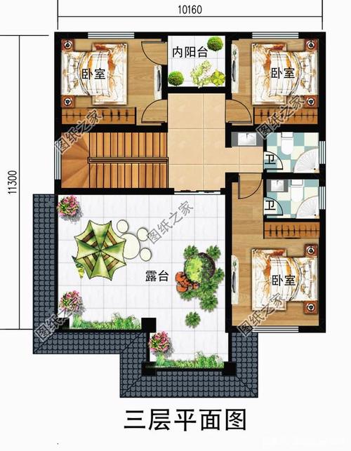 120平方房子设计图看似简单的空间能活出舒适的模样