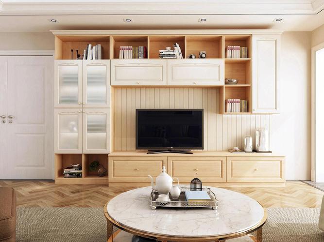 客厅电视柜尺寸决定你家的居住舒适度