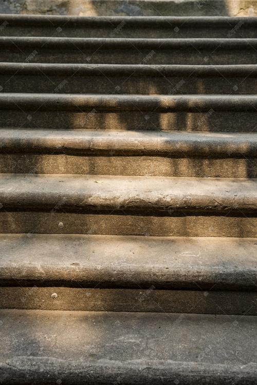 石梯楼梯摄影图