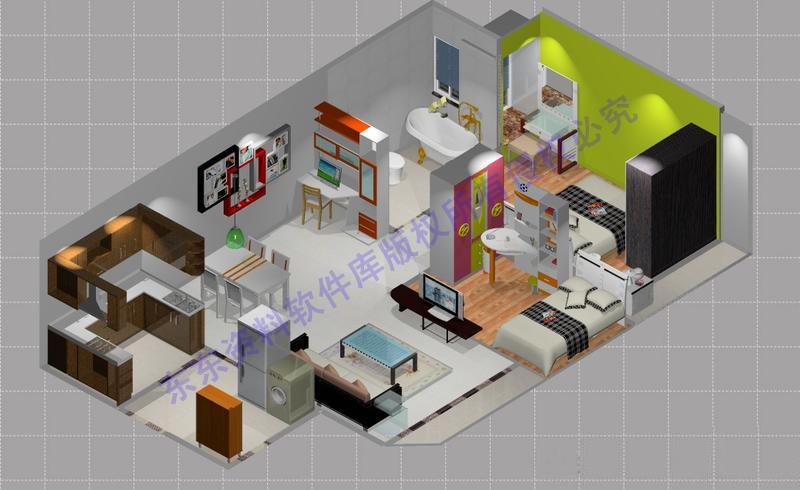 3d效果图制作软件家装装修设计效果图片室内客厅样板房子吊顶房屋