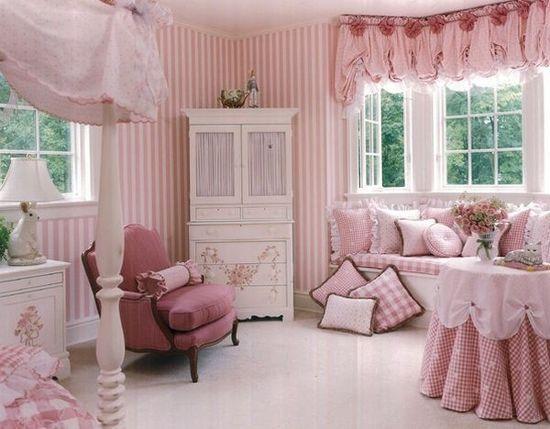 35个粉色系女孩房设计