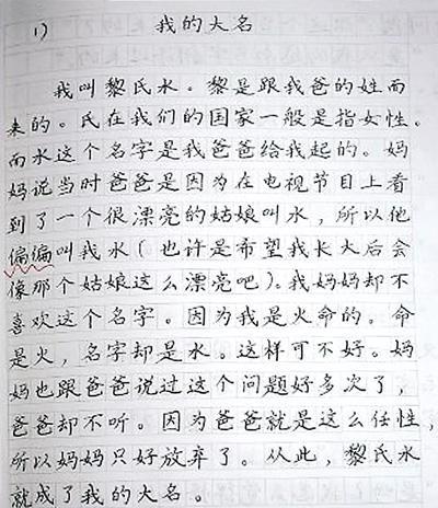 越南留学生手写印刷体汉字