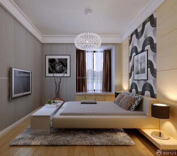 90平方房屋现代卧室装修设计图片欣赏装信通网效果图