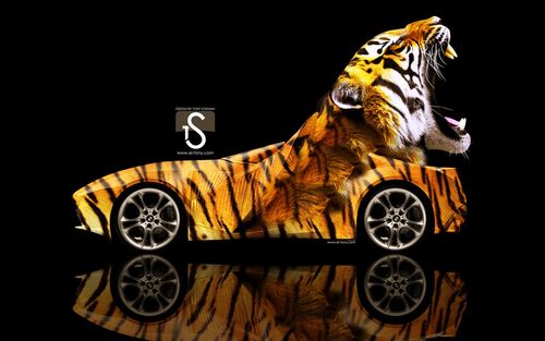 梦幻创意汽车设计壁纸动物汽车20
