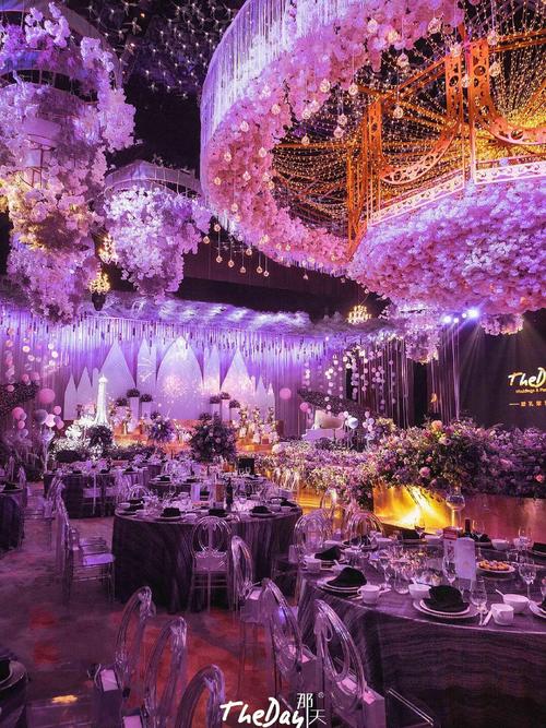 你是否对紫色也有着偏执的喜爱婚礼布置