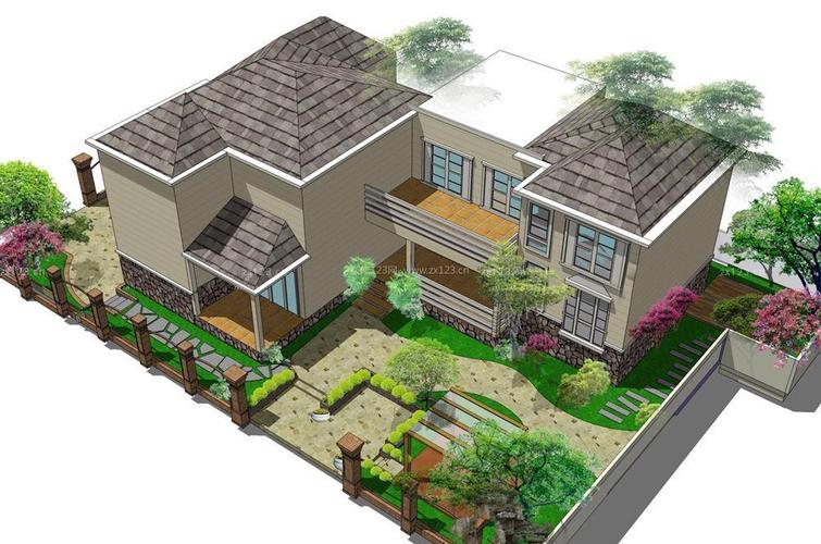 房屋别墅屋顶装修设计外观图片欣赏装信通网效果图