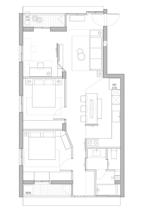 长方形的家|实适空间设计家居别墅室内设计联盟
