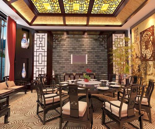 重庆中餐厅装修设计效果图中餐厅装修公司哪家好