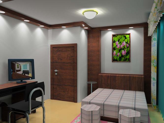 室内效果图家庭客厅设计作品沈阳装修效果图装饰互联