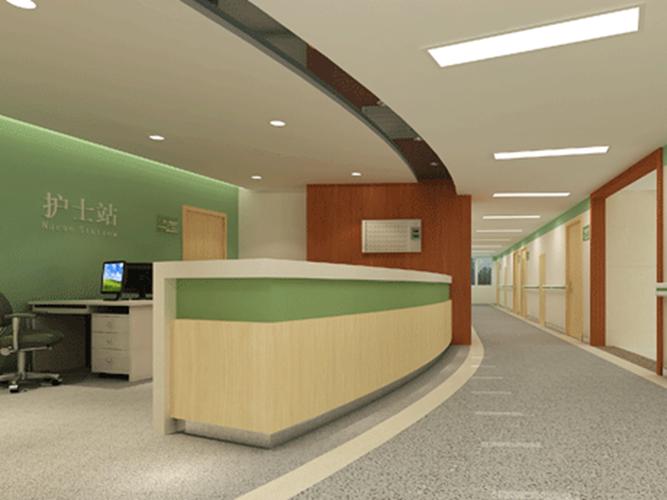 北京医院墙面改造效果室内装修设计效果图