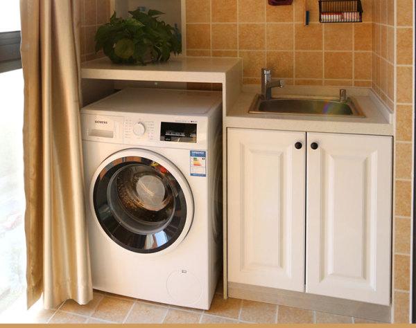 翻盖洗衣机阳台装修注意事项如何清洁翻盖洗衣机