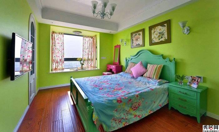 5款绿色主题家装卧室装修效果图