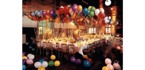 气球布置生日聚会
