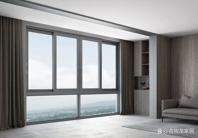 目前家居封阳台主要流行两种窗型设计推拉窗或平开窗.