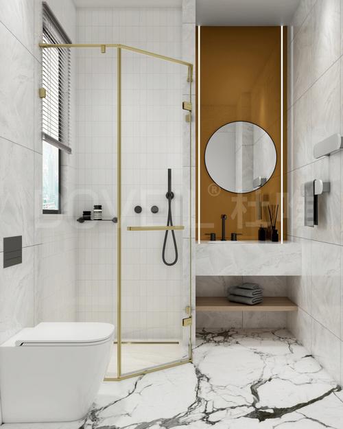 卫生间淋浴房怎么选系列钻石型淋浴房