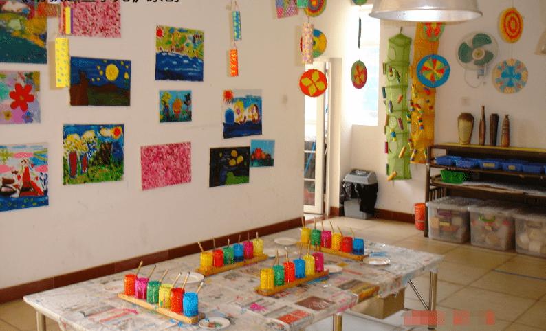 美工环创幼儿园环创之美工室布置让孩子感受美的冲击家长绘本