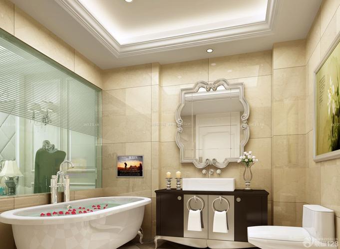 房子卫生间镜子装修设计图片大全120平欧式装修装修123效果图