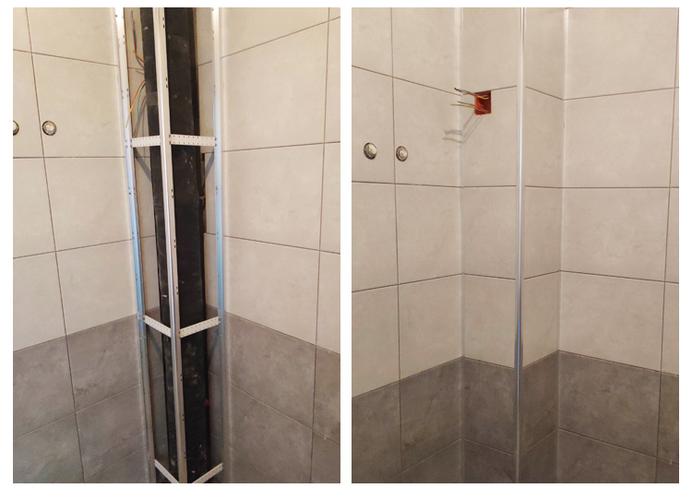 卫生间包管瓷砖支架包下水管道装饰材料卫生间厨房阳台水管遮挡瓷砖