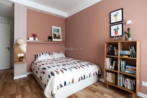 162平米四居室房屋暖色调卧室装修图片装信通网效果图