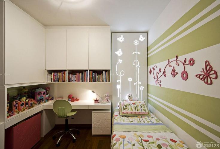 小户型儿童房间背景墙设计效果图设计456装修效果图