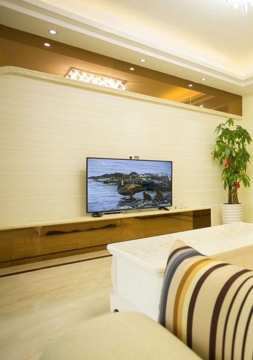 现代简约装修客厅样板间电视背景墙图片装信通网效果图