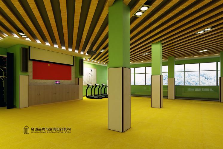 跆拳道会馆室内空间设计