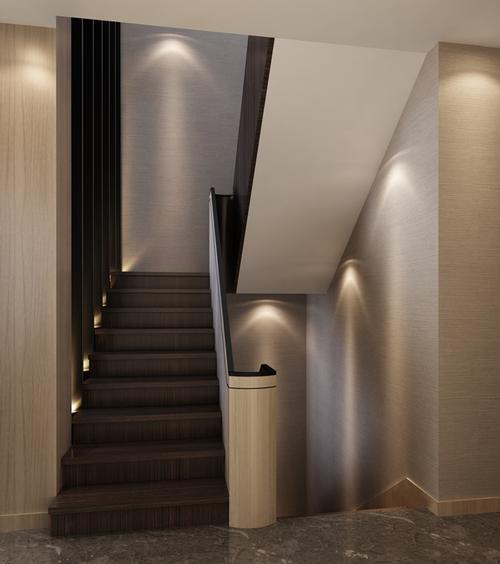 欧式风格楼梯间装修设计效果图